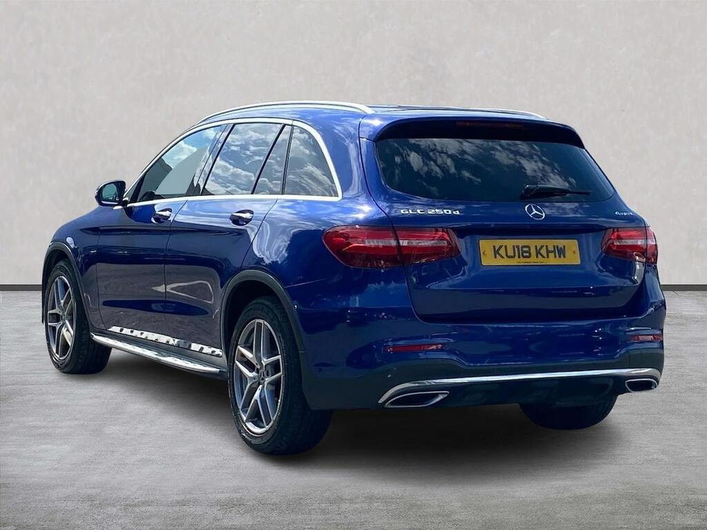 Mercedes-Benz GLC Class 2.1 Glc250d Amg Line Premium Plus Suv KU18KHW Blue #2