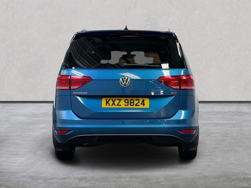 Volkswagen Touran 1.6 Tdi Se Family Mpv Euro 6 S KXZ9824 Blue #4