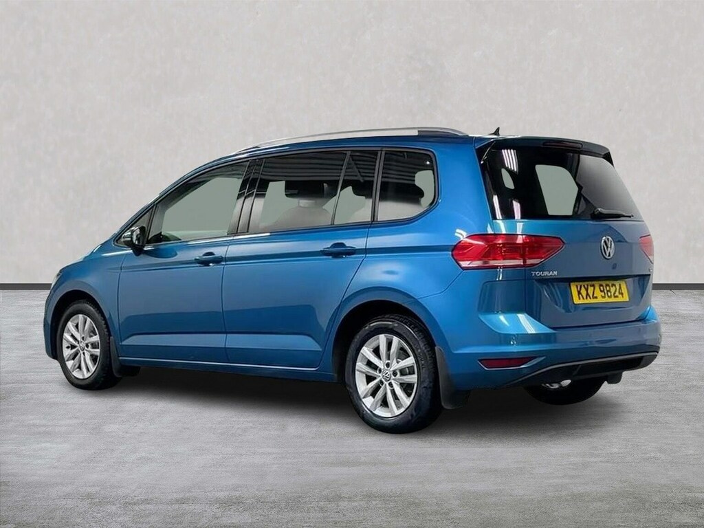 Volkswagen Touran 1.6 Tdi Se Family Mpv Euro 6 S KXZ9824 Blue #2