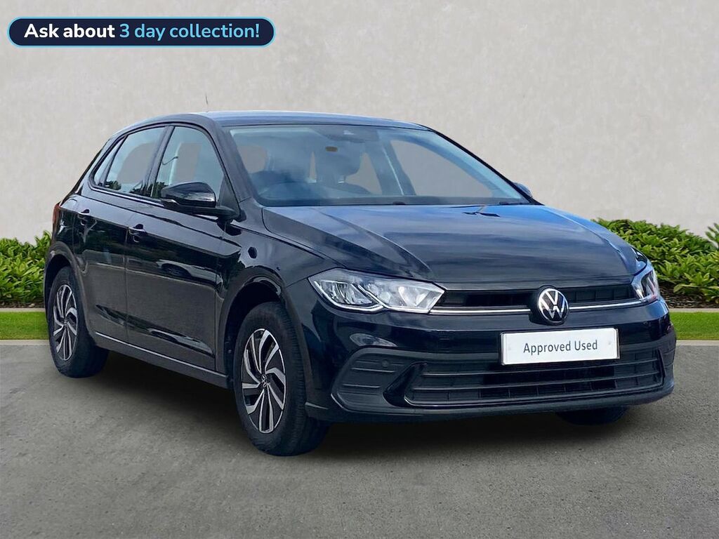 Volkswagen Polo 1.0 Evo Life Hatchback Euro 6 S Black