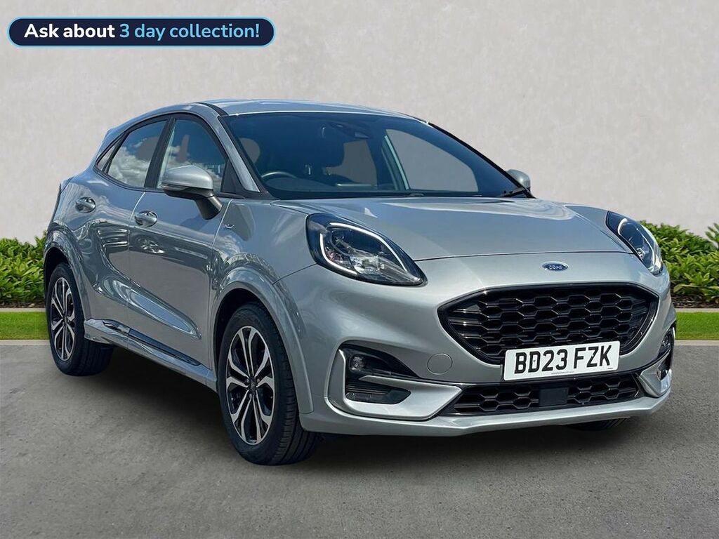Ford Puma 1.0T Ecoboost Mhev St-line Suv Hybrid M Silver