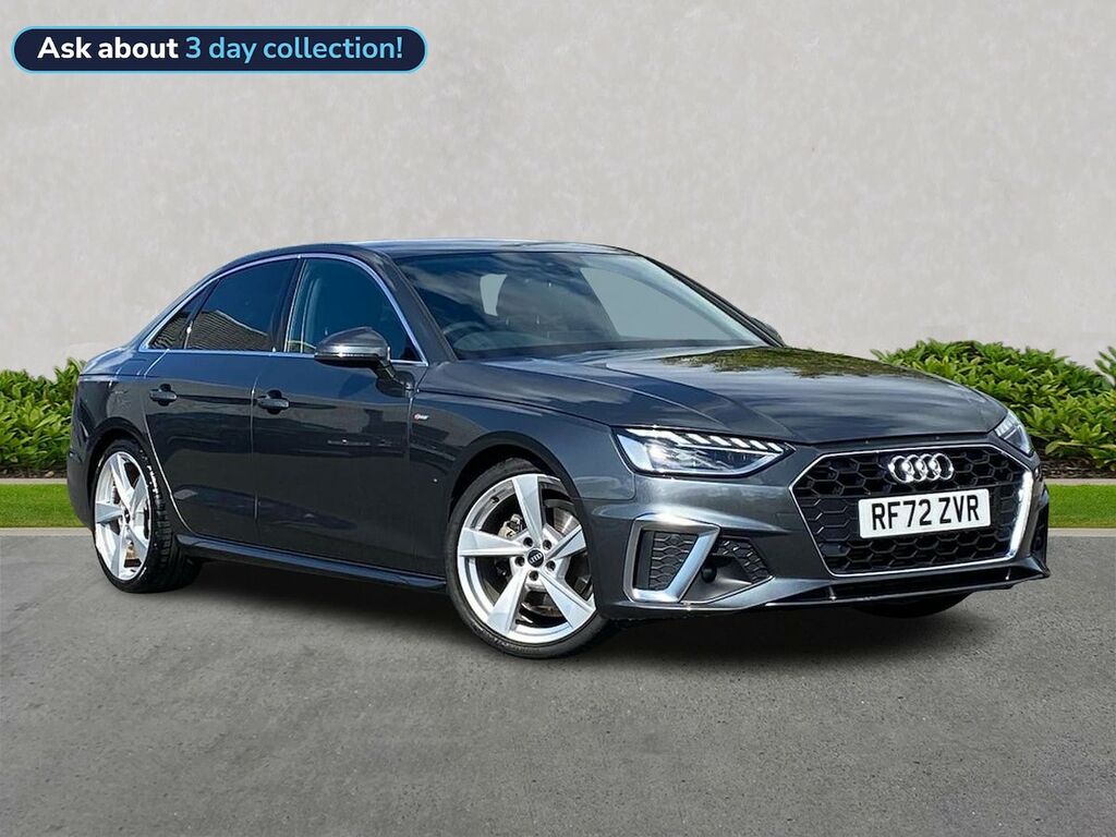 Audi A4 2.0 Tfsi 35 S Line Saloon S Tronic Euro RF72ZVR Grey