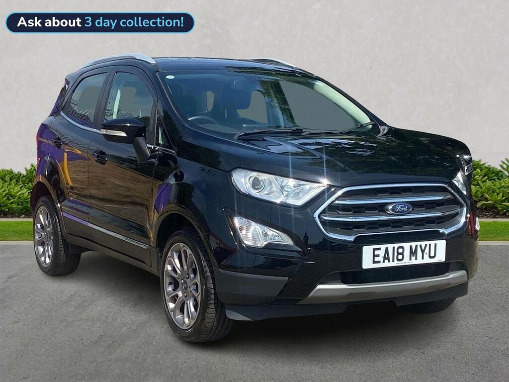 Ford Ecosport 1.0T Ecoboost Titanium Suv Euro Black
