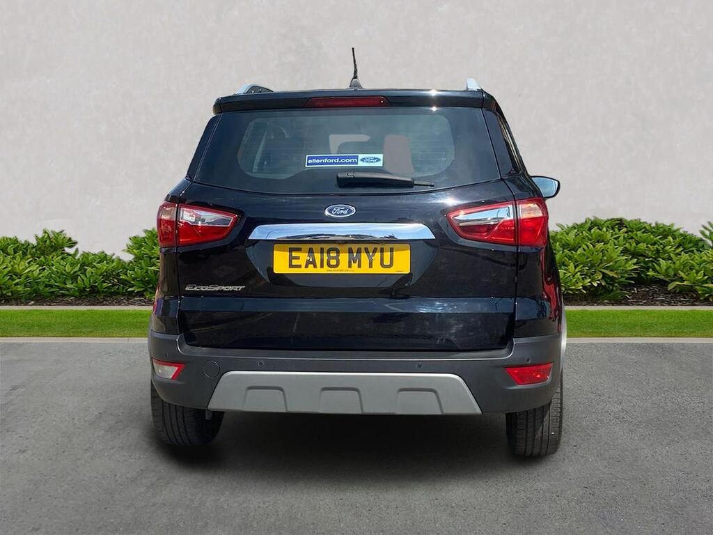 Ford Ecosport 1.0T Ecoboost Titanium Suv Euro Black #4