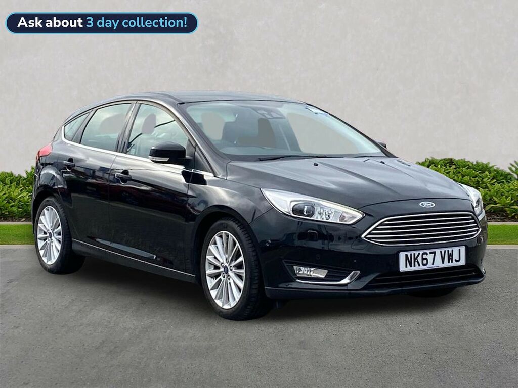 Ford Focus 1.0T Ecoboost Titanium X Hatchback Black