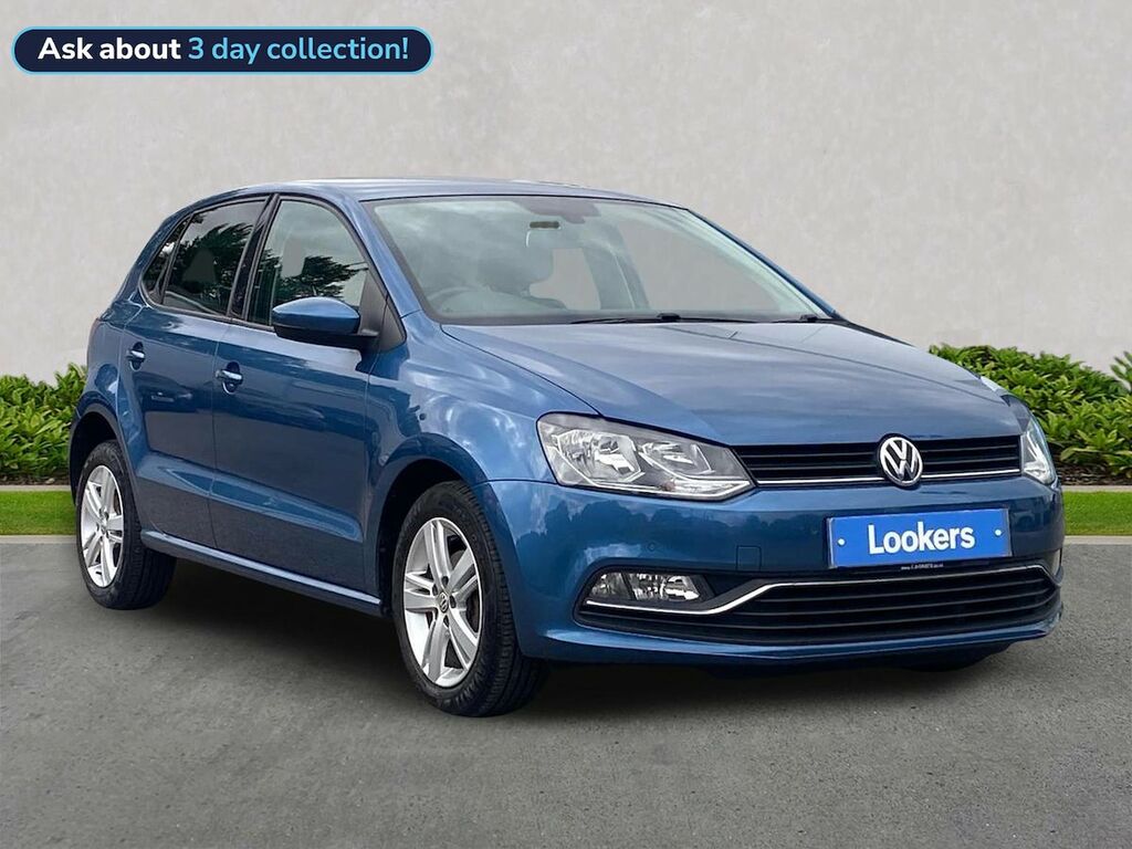 Volkswagen Polo 1.0 Bluemotion Tech Match Hatchback Man Blue