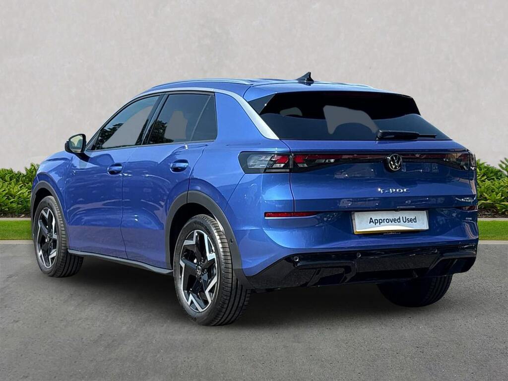 Volkswagen T-Roc 1.5 Etsi Mhev R-line Suv Hybrid Dsg Eur Blue #2