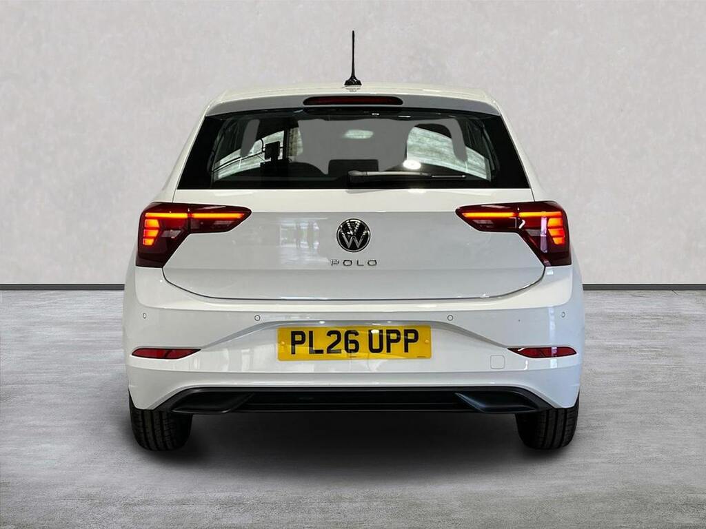 Volkswagen Polo 1.0 Life White #4
