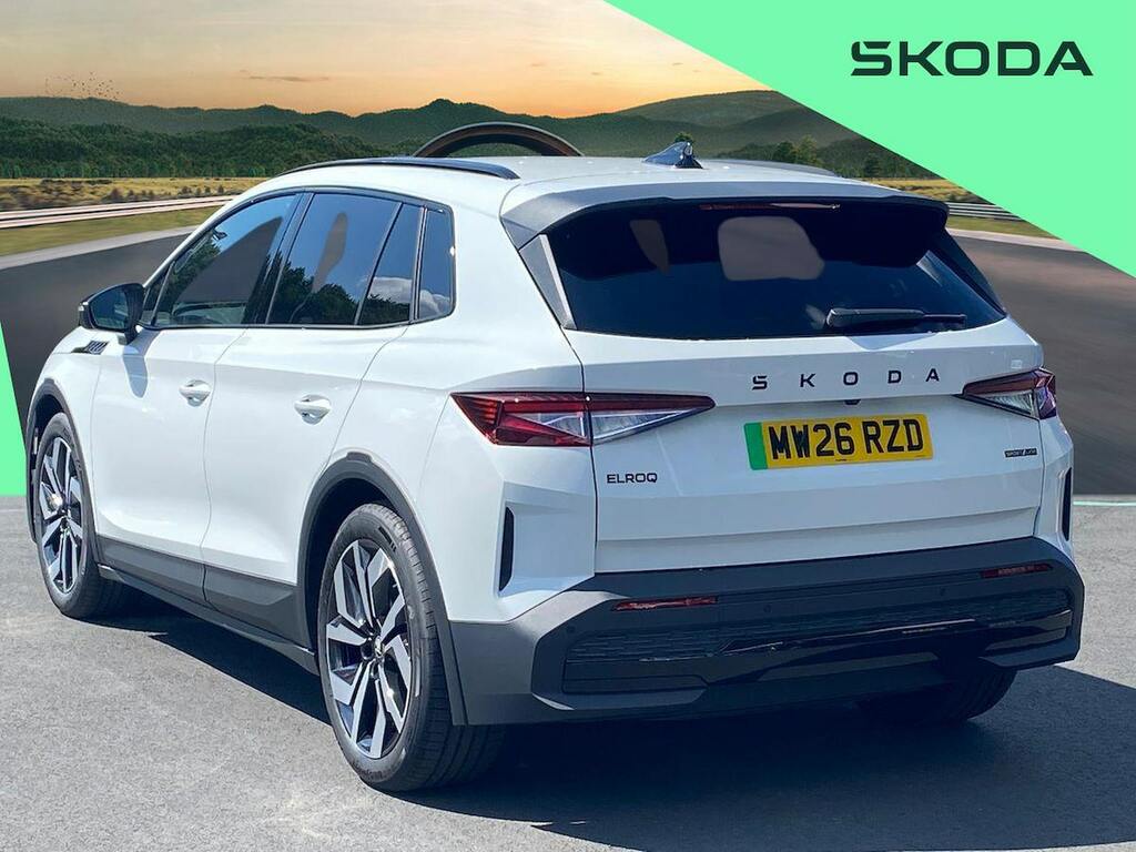 Skoda Elroq 210Kw 85 Sportline 84Kwh White #2