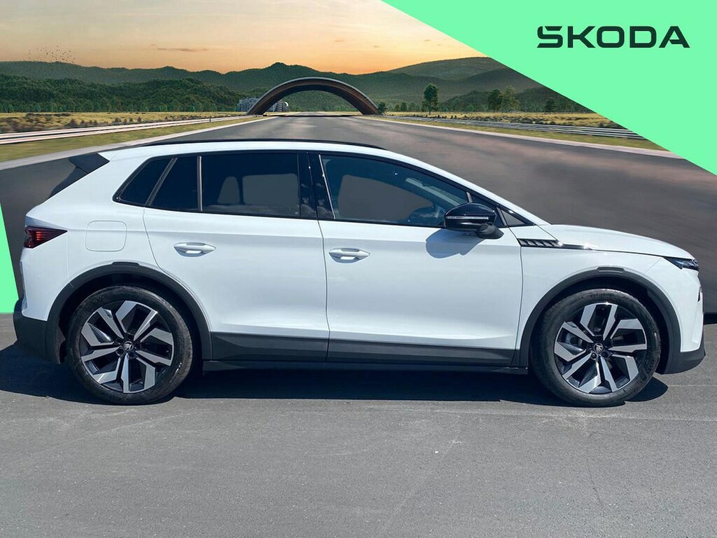 Skoda Elroq 210Kw 85 Sportline 84Kwh White #3