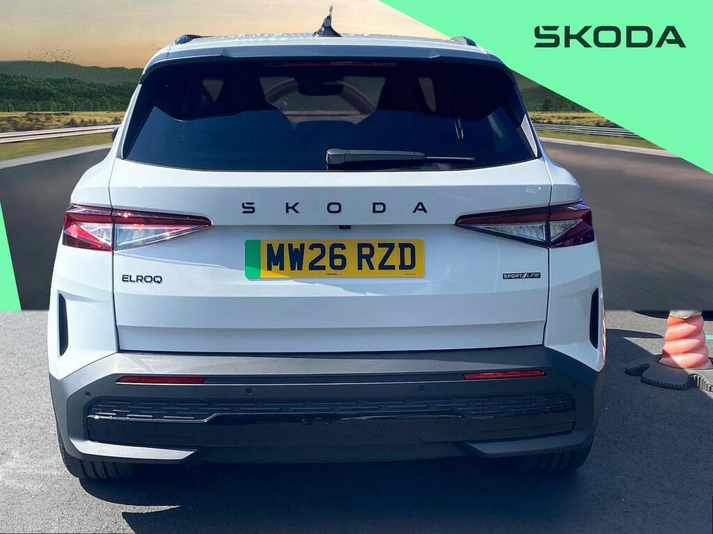 Skoda Elroq 210Kw 85 Sportline 84Kwh White #4