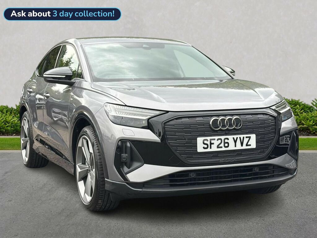 Audi Q4 E Tron 210Kw 45 82Kwh Black Edition Grey