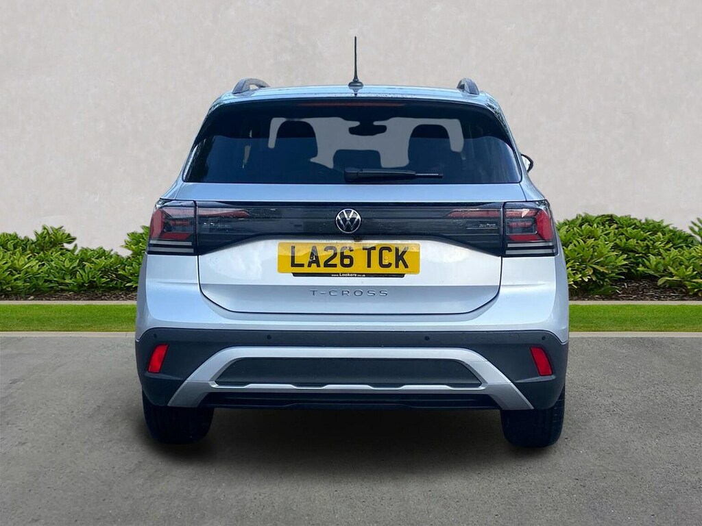 Volkswagen T-Cross 1.0 Tsi Match Silver #4