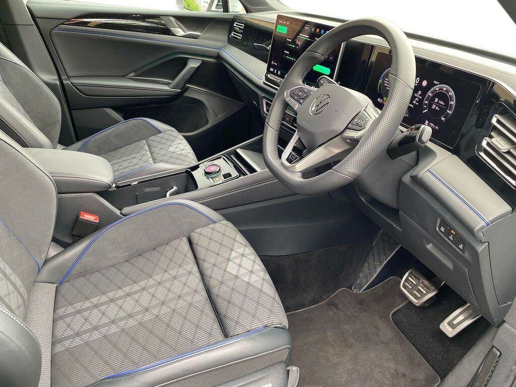 Volkswagen Tiguan 1.5 Tsi 272 Ehybrid R-line Dsg White #6