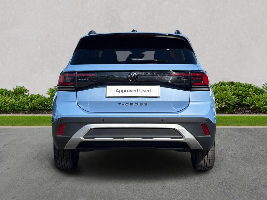 Volkswagen T-Cross 1.0 Tsi Match Suv Dsg Euro 6 Ss 115 GD75CYW Blue #4