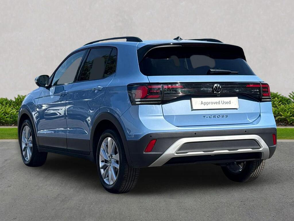 Volkswagen T-Cross 1.0 Tsi Match Suv Dsg Euro 6 Ss 115 GD75CYW Blue #2