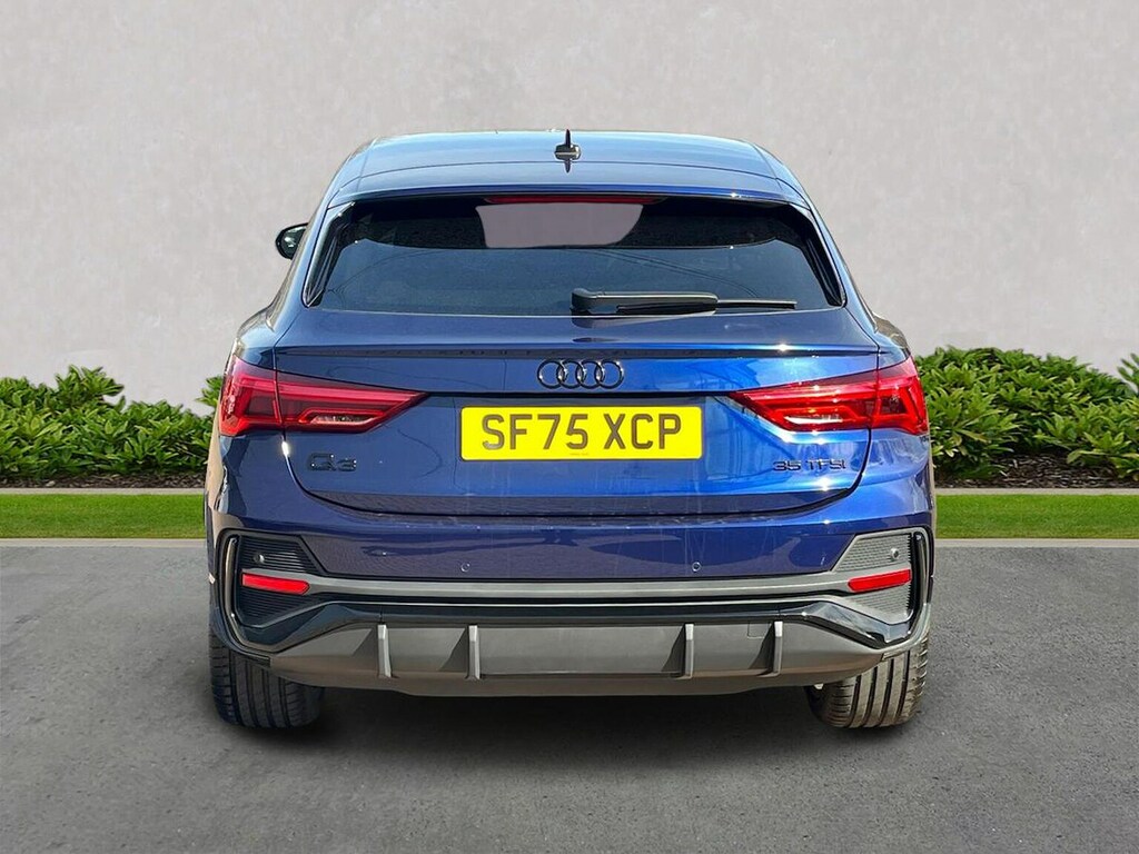 Audi Q3 35 Tfsi Black Edition S Tronic 20Quot Alloy Blue #4