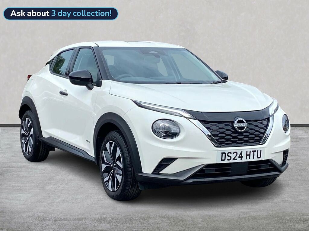 Nissan Juke 1.6 Acenta Premium Suv Hybrid Euro White