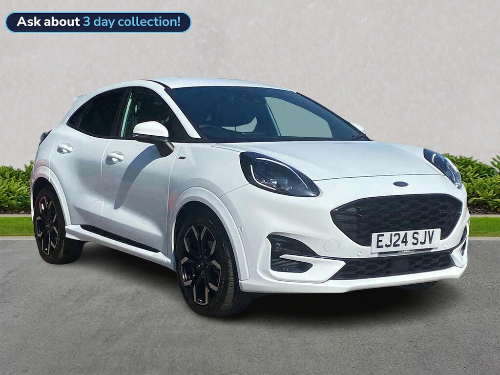 Ford Puma 1.0T Ecoboost Mhev St-line X Suv Hybrid White