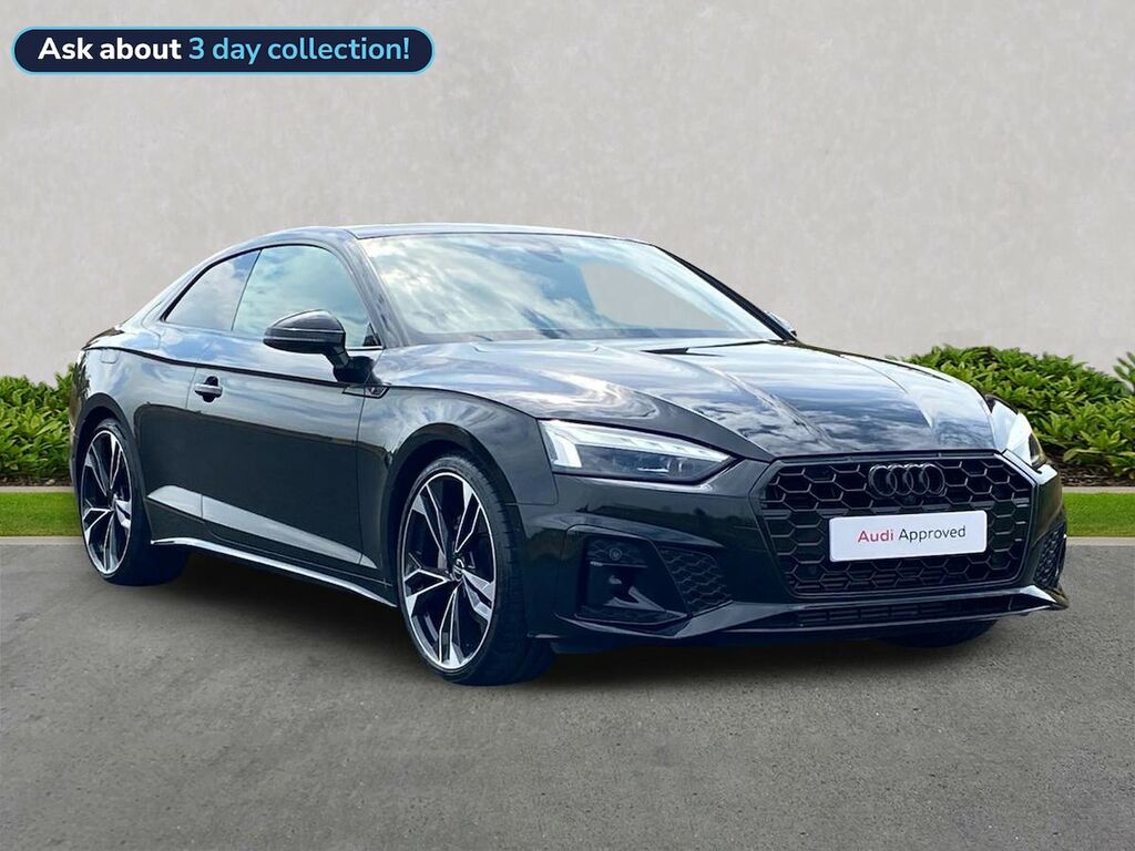 Audi A5 40 Tfsi 204 Black Ed S Tronic Tech Pack Pro Black