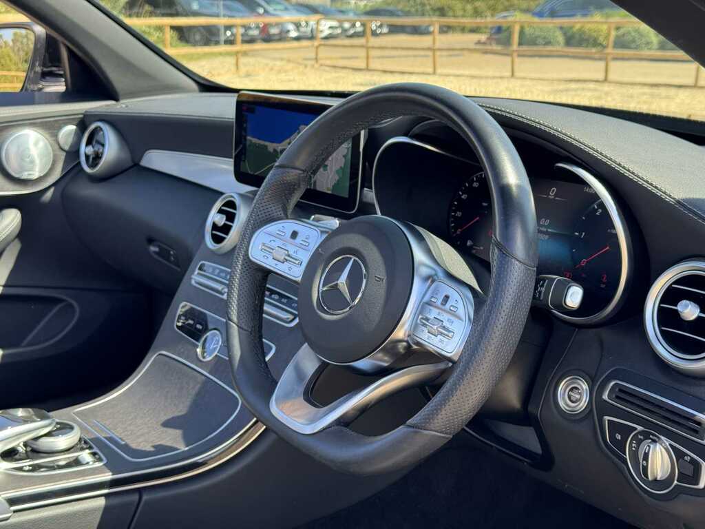 Mercedes-Benz C Class C300d Amg Line Night Ed Premium Plus 9G-tronic Black #6