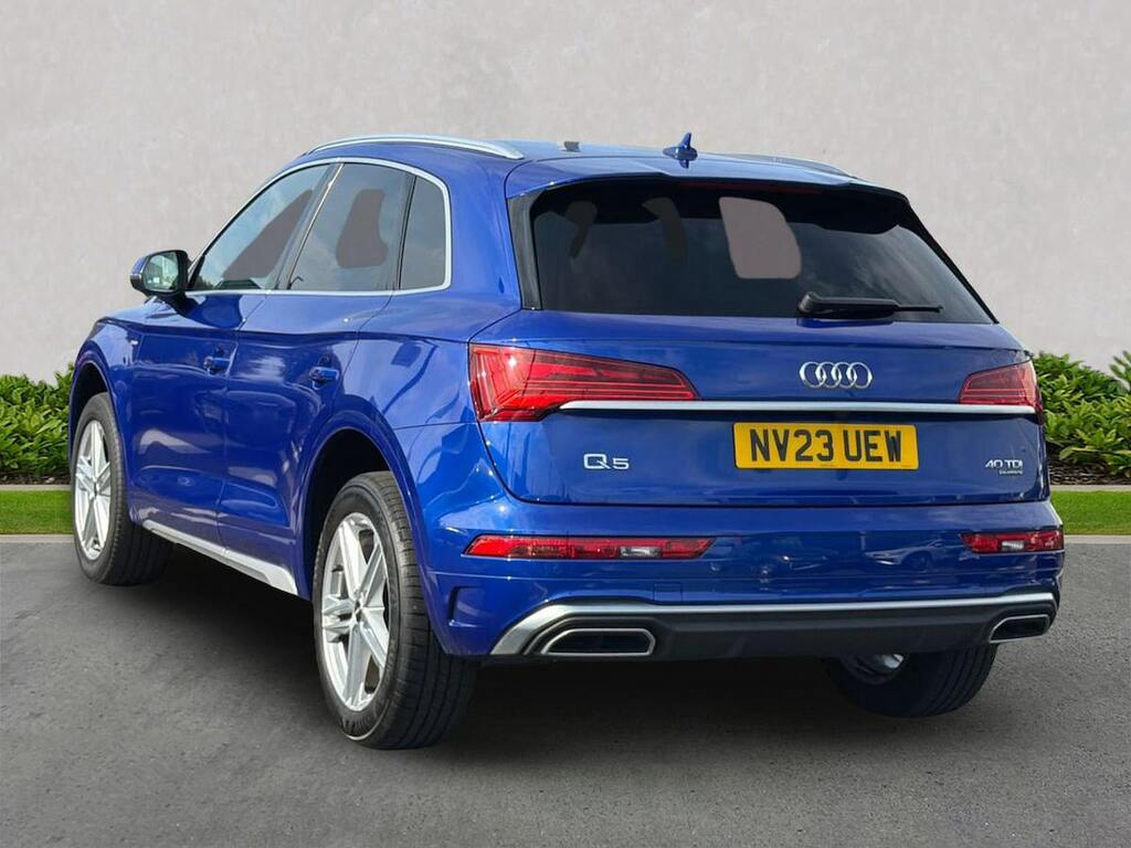 Audi Q5 40 Tdi Quattro S Line S Tronic Blue #2