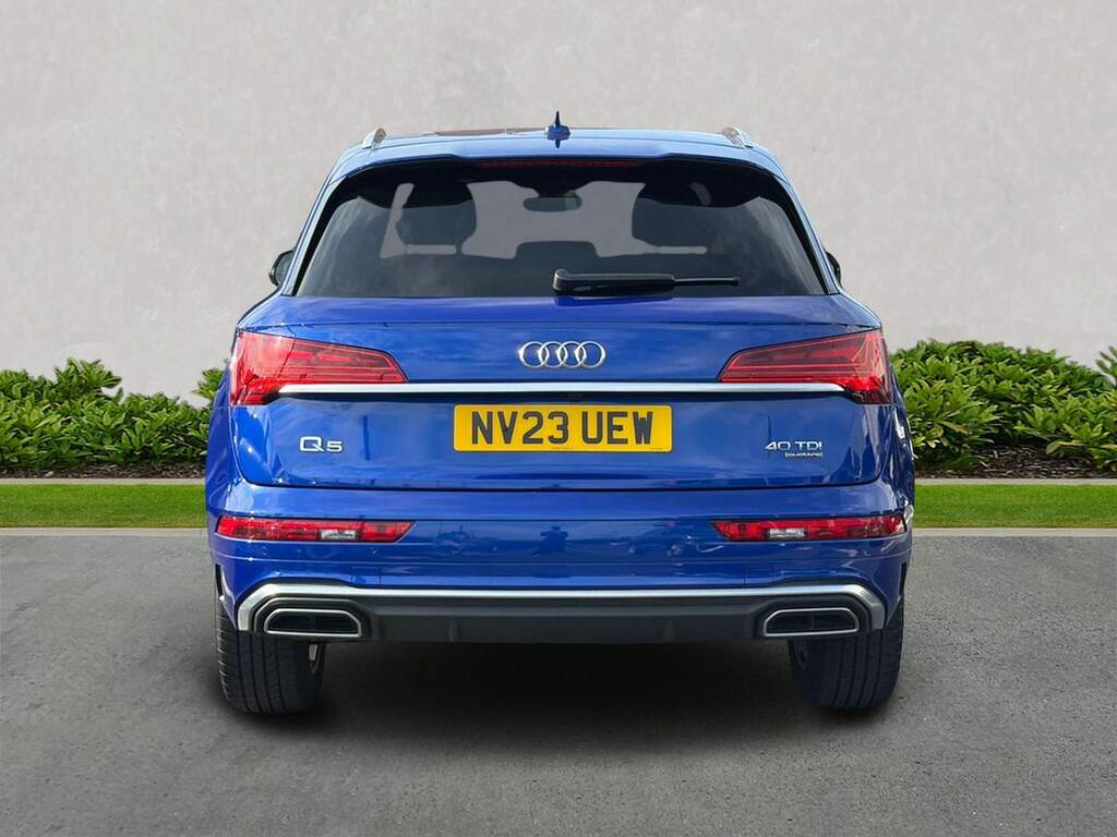 Audi Q5 40 Tdi Quattro S Line S Tronic Blue #4