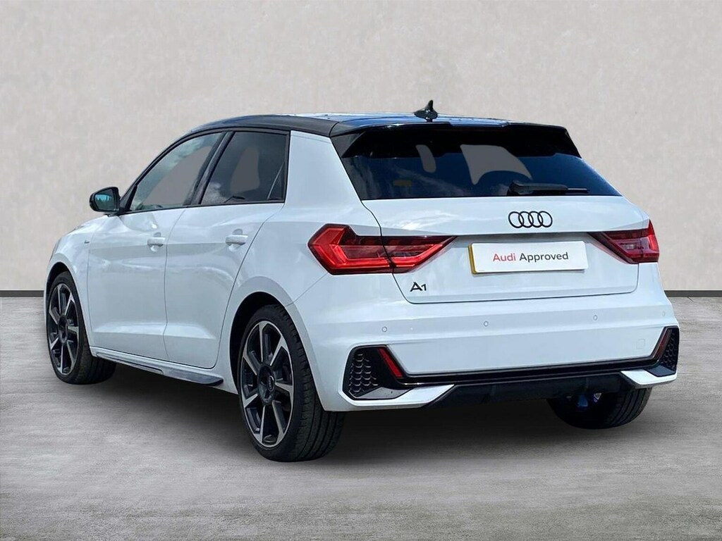 Audi A1 30 Tfsi 110 Black Edition White #2