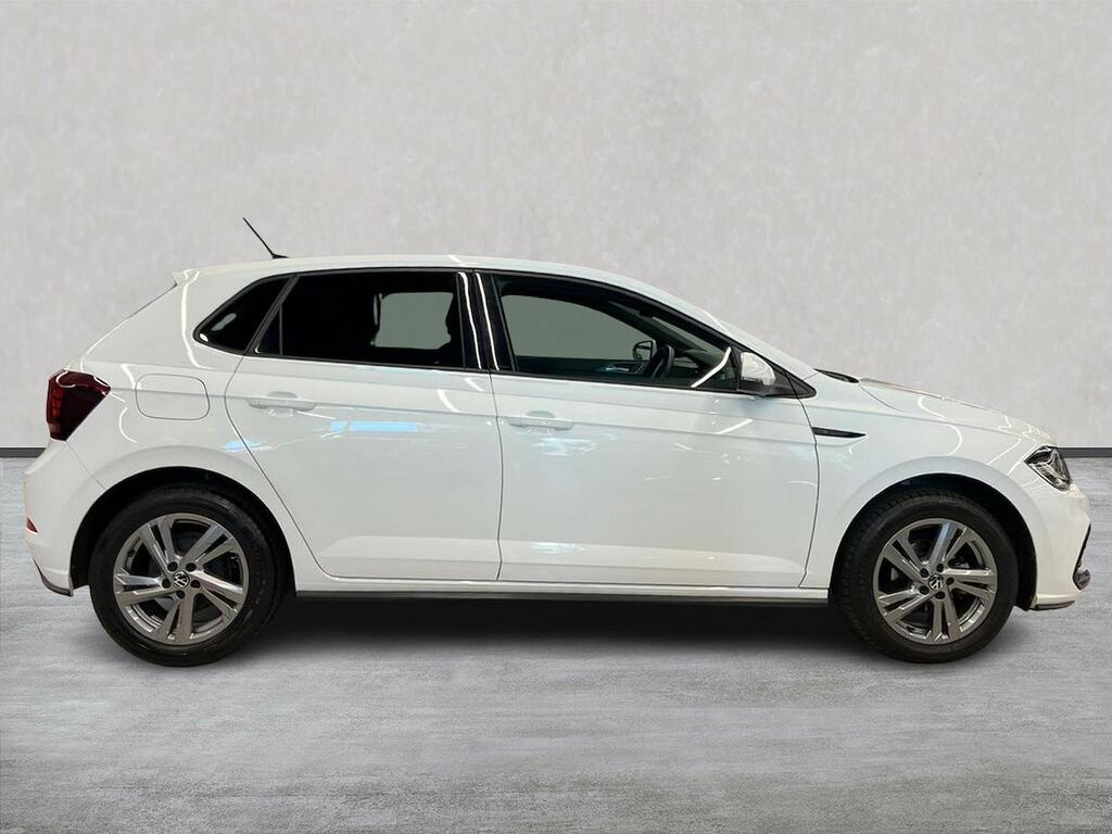 Volkswagen Polo 1.0 Tsi R-line Hatchback Dsg Euro 6 S White #3