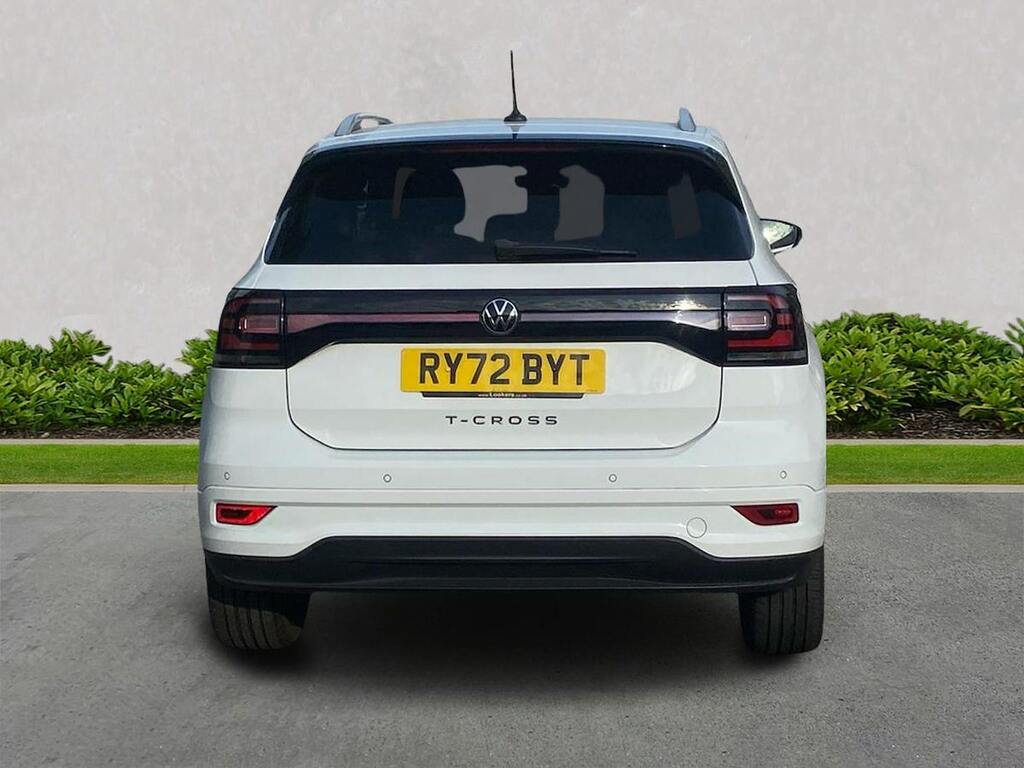 Volkswagen T-Cross 1.0 Tsi R-line Suv Dsg Euro 6 Ss 11 White #4