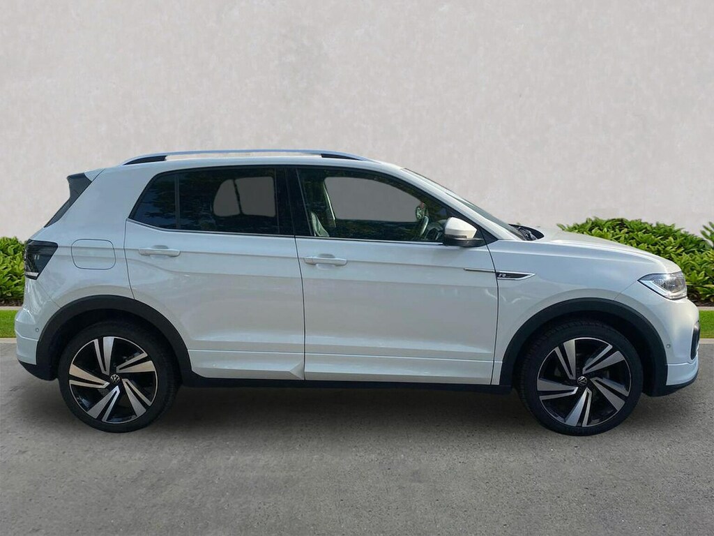 Volkswagen T-Cross 1.0 Tsi R-line Suv Dsg Euro 6 Ss 11 White #3