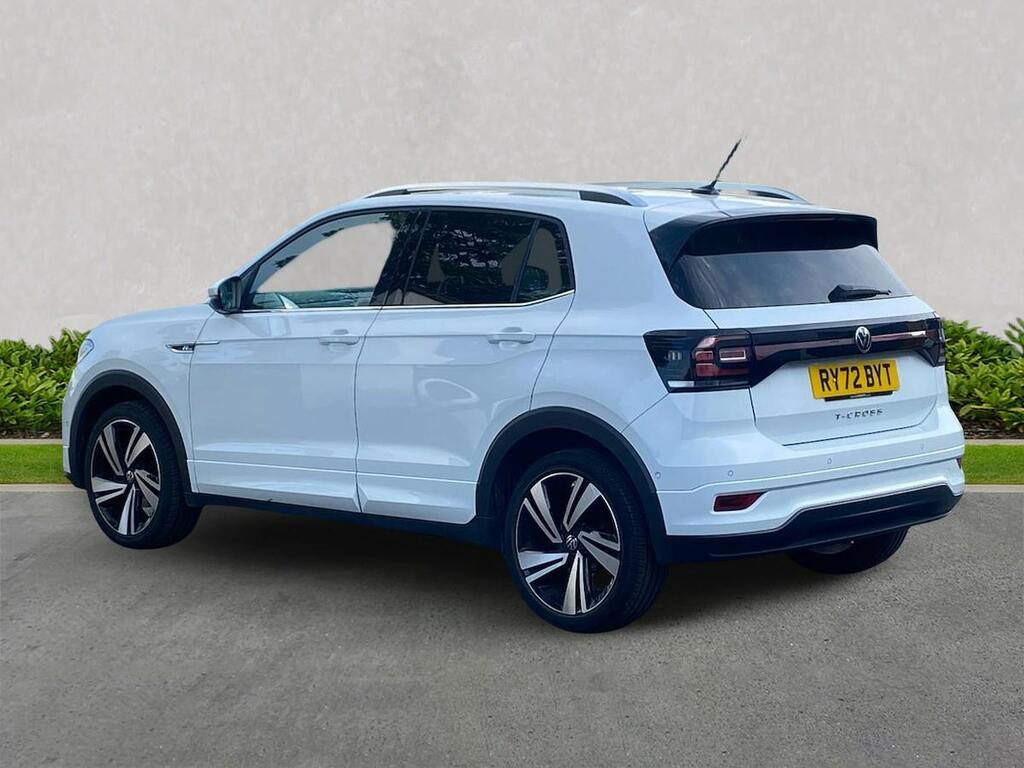 Volkswagen T-Cross 1.0 Tsi R-line Suv Dsg Euro 6 Ss 11 White #2