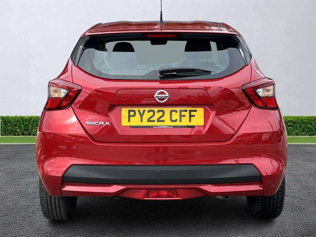 Nissan Micra 1.0 Ig-t 92 Acenta Red #4