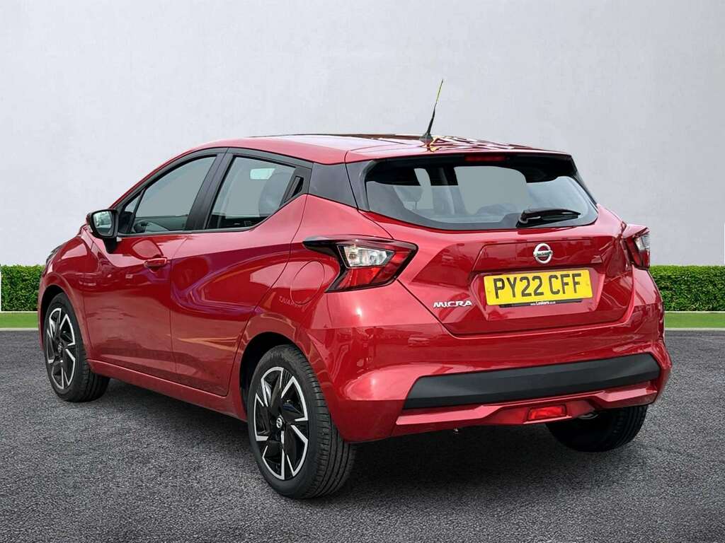 Nissan Micra 1.0 Ig-t 92 Acenta Red #2