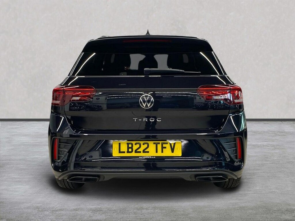 Volkswagen T-Roc 1.5 Tsi R-line Suv Dsg Euro 6 Ss 15 Black #4