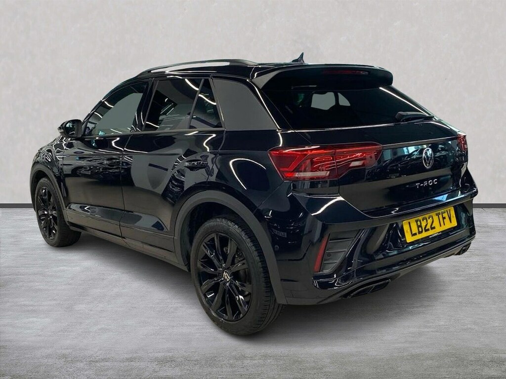 Volkswagen T-Roc 1.5 Tsi R-line Suv Dsg Euro 6 Ss 15 Black #2