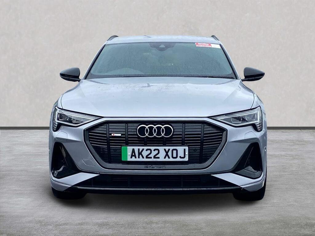 Audi E-tron 50 Black Edition Sportback Quatt Silver #5