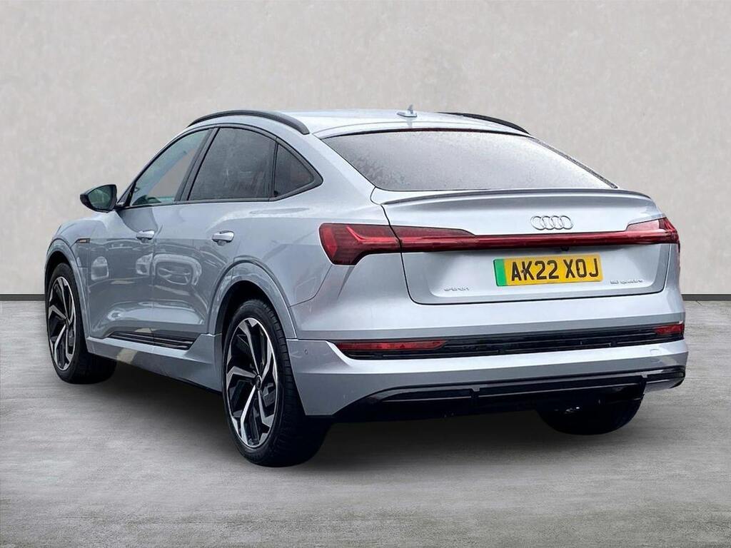 Audi E-tron 50 Black Edition Sportback Quatt Silver #2