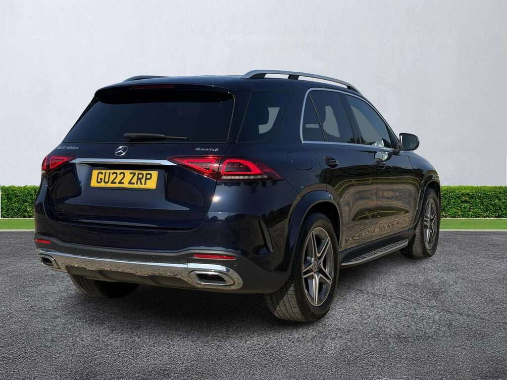 Mercedes-Benz GLE Class Gle 400D 4Matic Amg Line 9G-tronic 7 Seat Blue #3