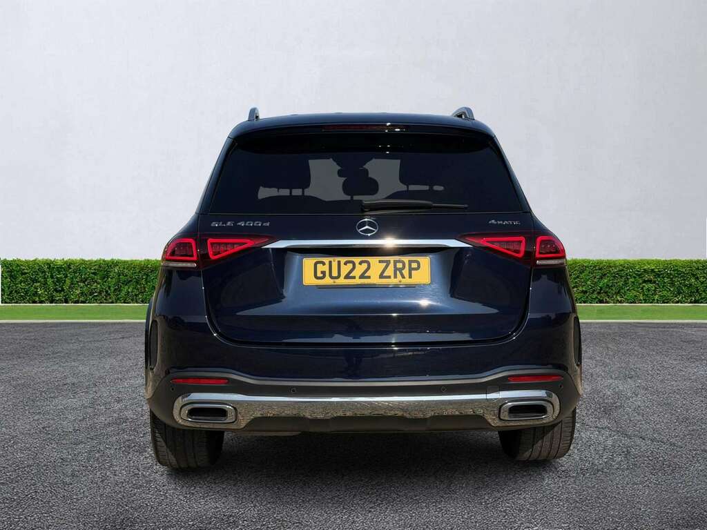 Mercedes-Benz GLE Class Gle 400D 4Matic Amg Line 9G-tronic 7 Seat Blue #4