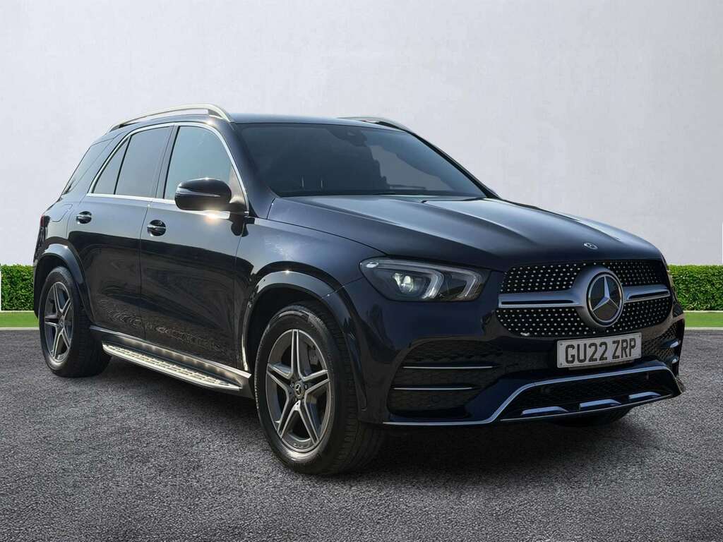 Mercedes-Benz GLE Class Gle 400D 4Matic Amg Line 9G-tronic 7 Seat Blue