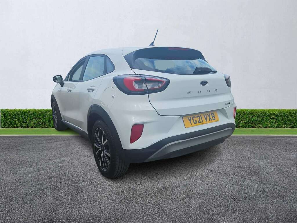 Ford Puma 1.0 Ecoboost Hybrid Mhev Titanium White #2