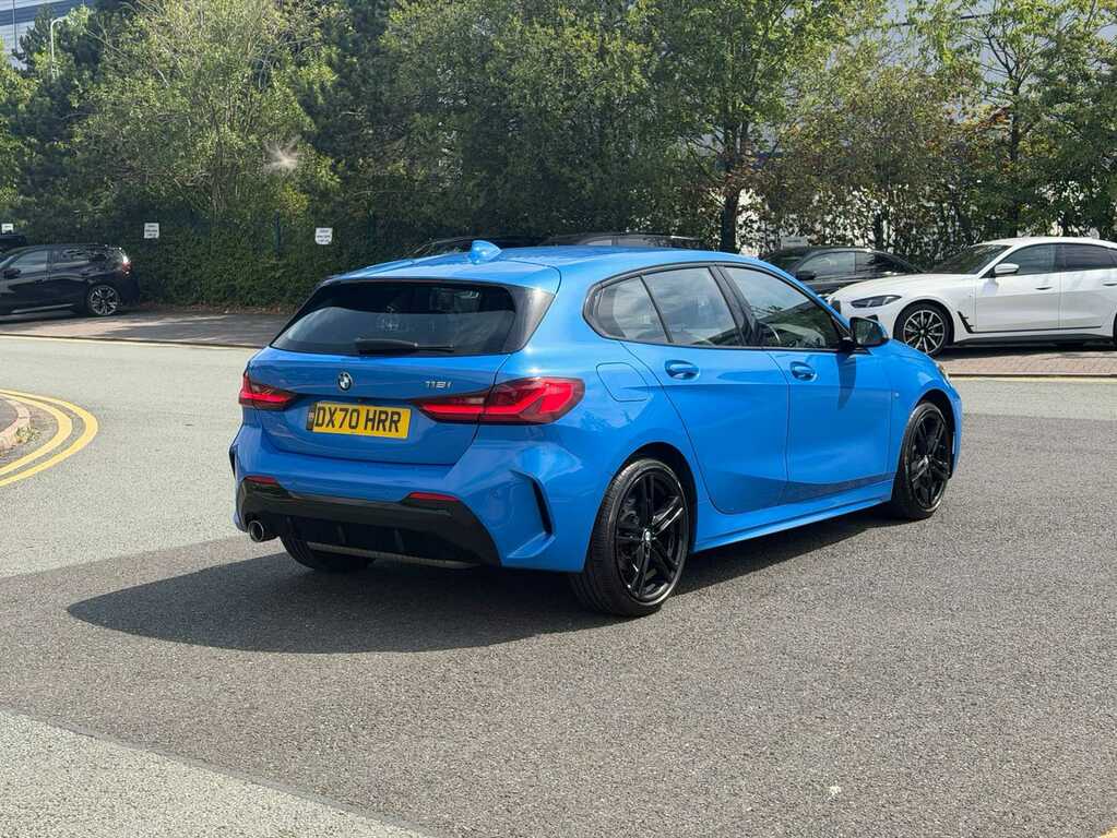 BMW 1 Series 118I M Sport Blue #3
