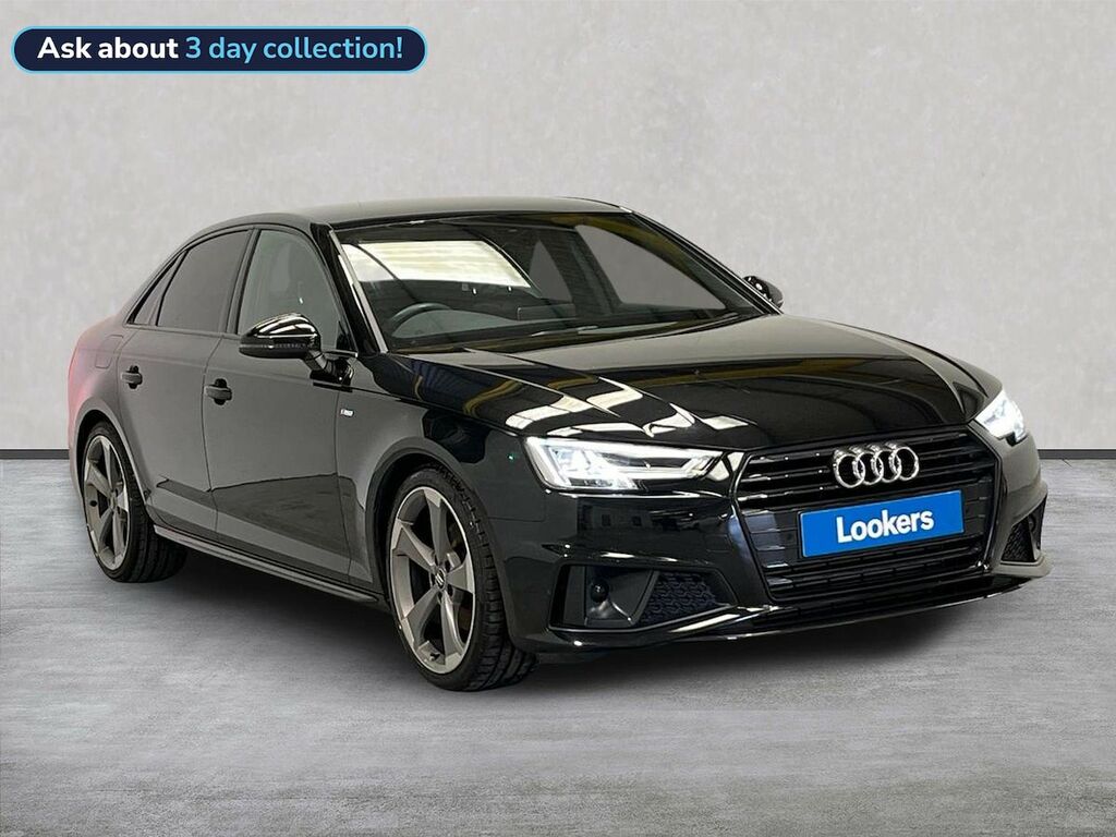 Audi A4 2.0 Tfsi 40 Black Edition Saloon S Tron Black