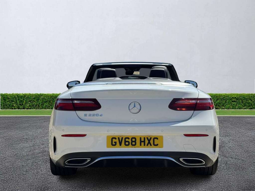 Mercedes-Benz E Class E220d Amg Line 9G-tronic GV68HXC White #4