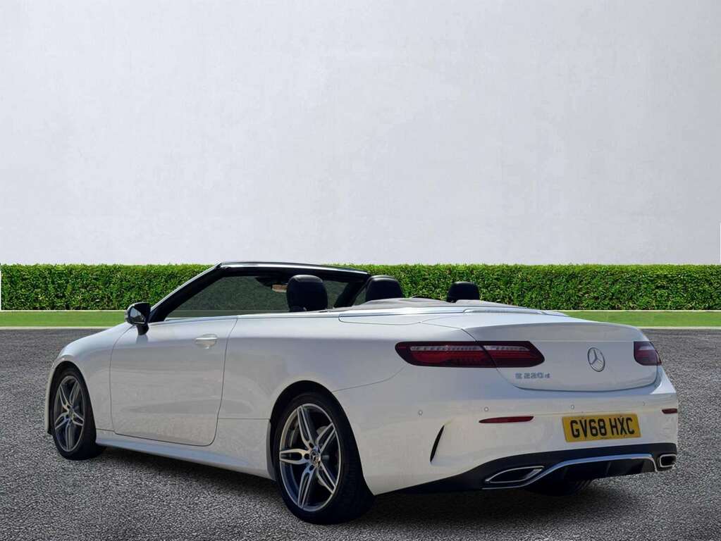 Mercedes-Benz E Class E220d Amg Line 9G-tronic GV68HXC White #2