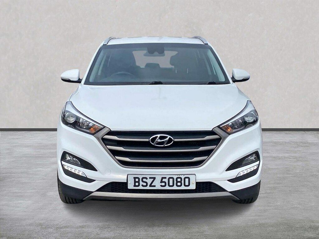 Hyundai Tucson 1.7 Crdi Blue Drive Se Nav Suv Dct Euro White #5