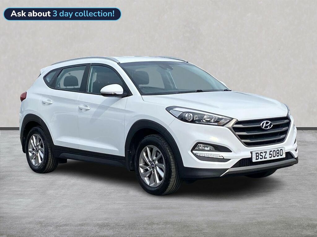 Hyundai Tucson 1.7 Crdi Blue Drive Se Nav Suv Dct Euro White