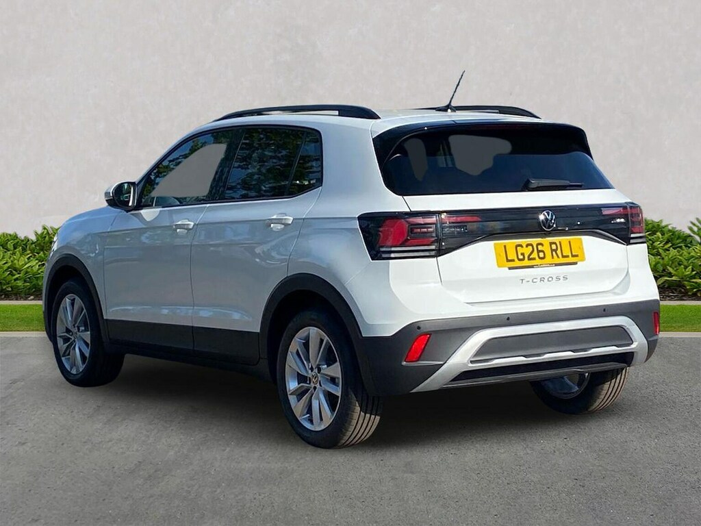 Volkswagen T-Cross 1.0 Tsi Match Suv Dsg Euro 6 Ss 115 LG26RLL White #2