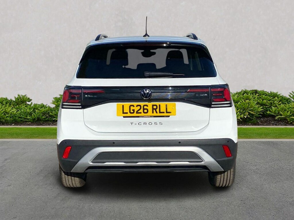 Volkswagen T-Cross 1.0 Tsi Match Suv Dsg Euro 6 Ss 115 LG26RLL White #4
